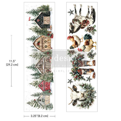 Redesign Decor Transfer - Luxe - Christmas On The Farm