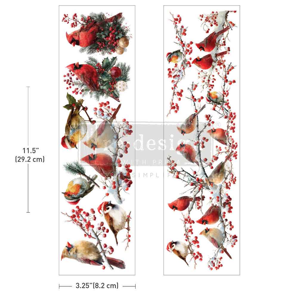 Redesign Decor Transfer - Luxe - Hollywing Cardinal
