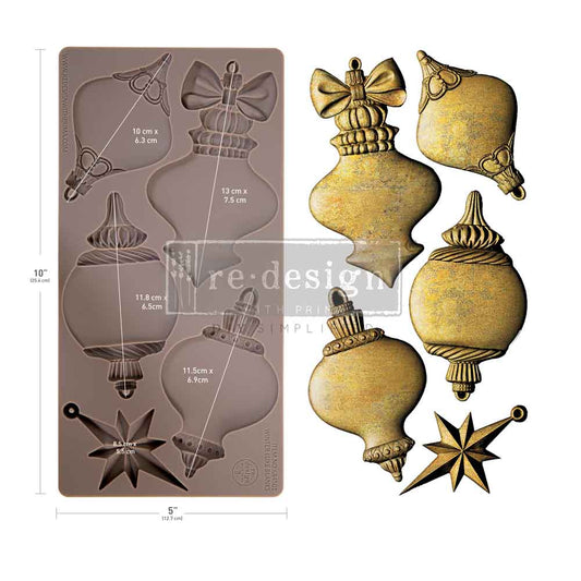 Redesign with Prima - Decor Moulds® - Winter Luxe Blanks
