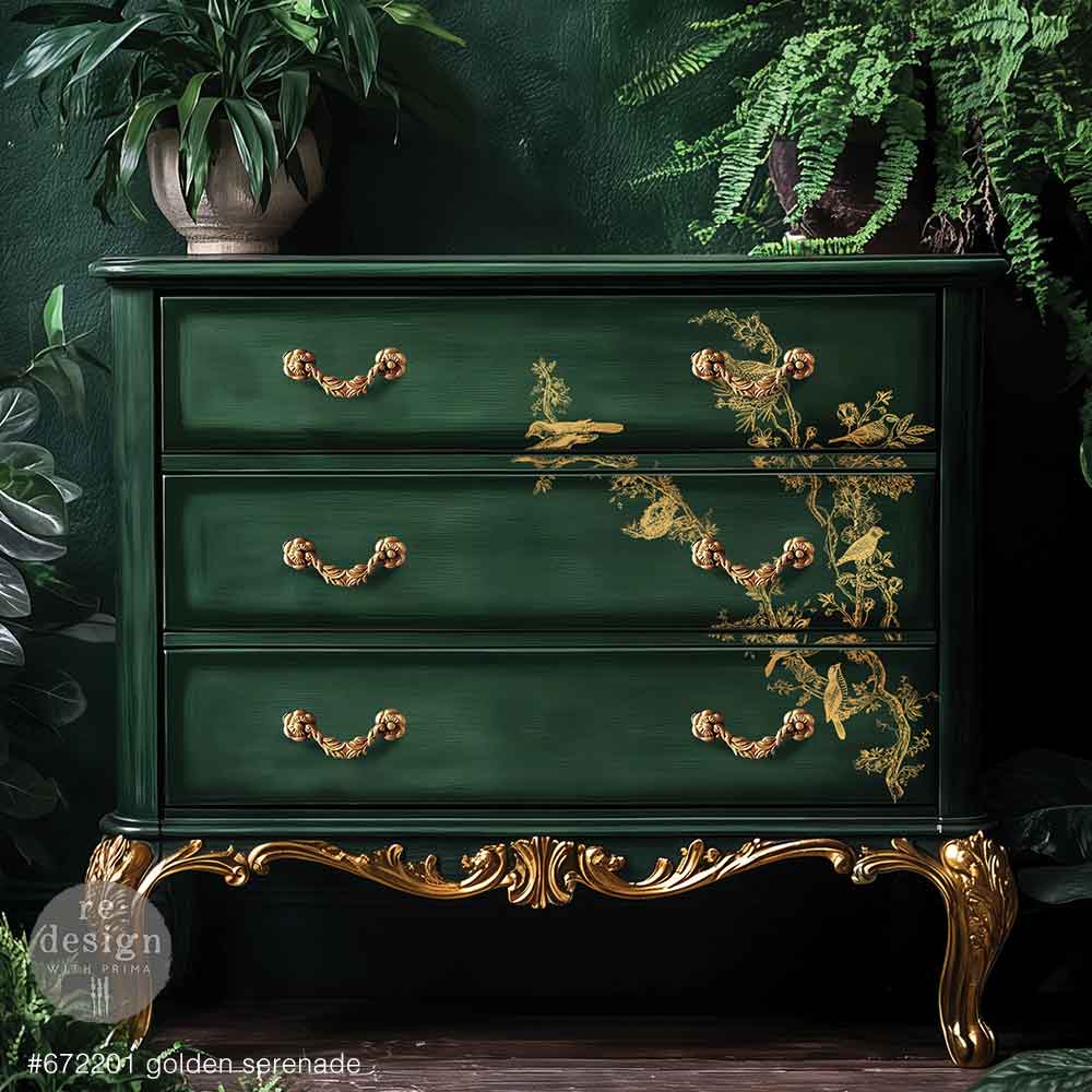Redesign Decor Transfer - Middy - Kacha - Golden Serenade