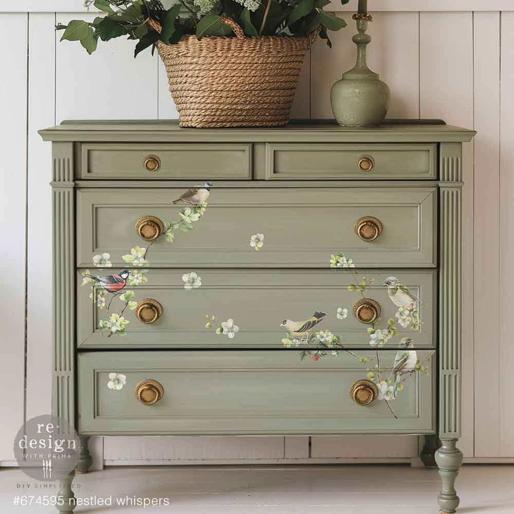 Redesign Decor Transfer - Mini  - Nestled Whispers
