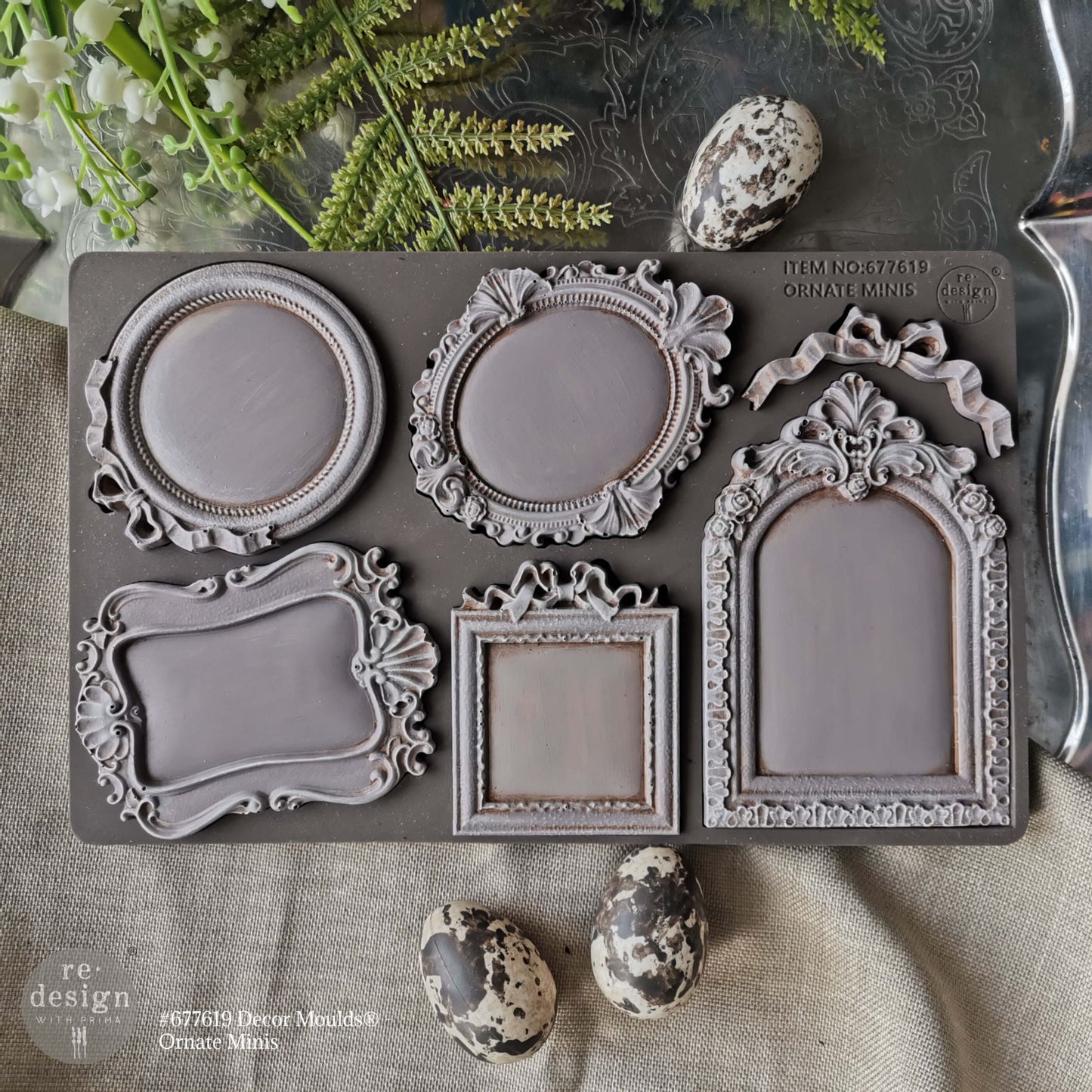 Redesign with Prima - Decor Mould - Ornate Minis