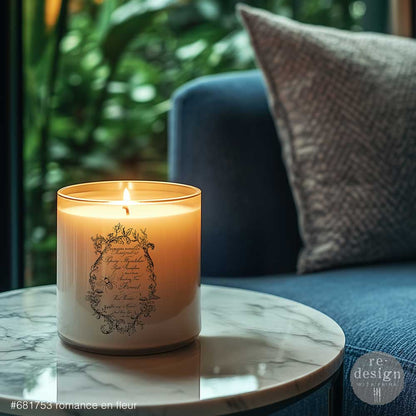 Redesign Decor Transfer - Luxe - Romance En Fleur