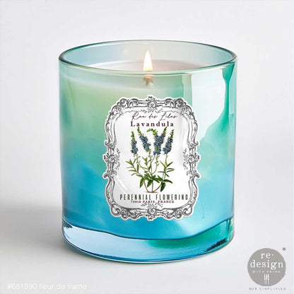 Redesign Decor Transfer - Luxe - Fleur De Frame