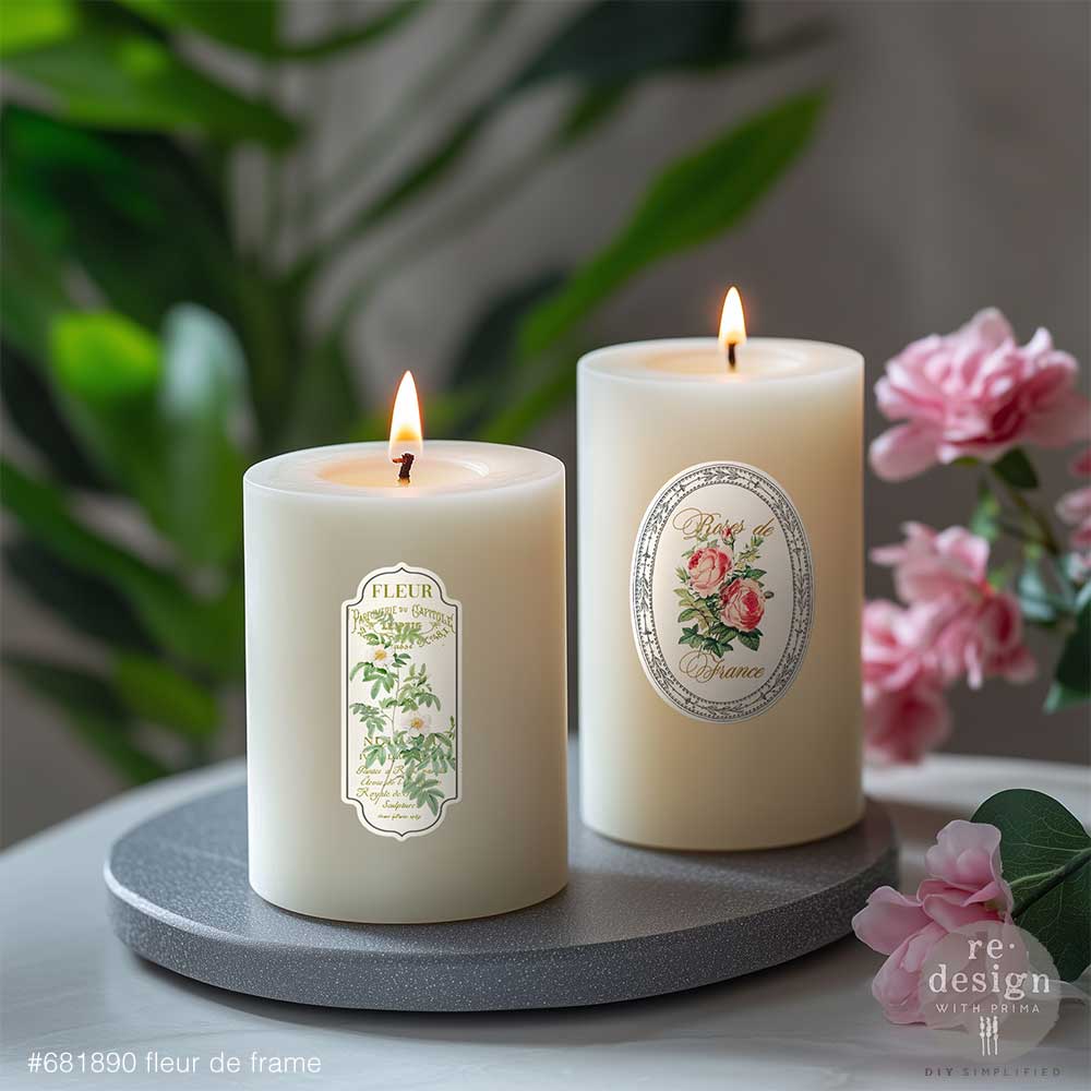 Redesign Decor Transfer - Luxe - Fleur De Frame