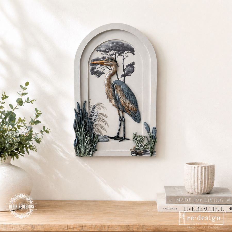 Redesign with Prima - Decor Mould - Feathered Stillness