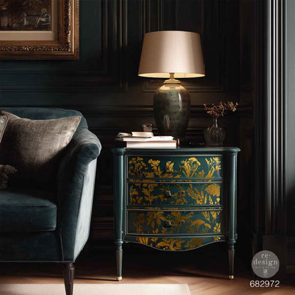 Redesign Decor Transfer - Gold Foil Kacha - Luxe Foliage