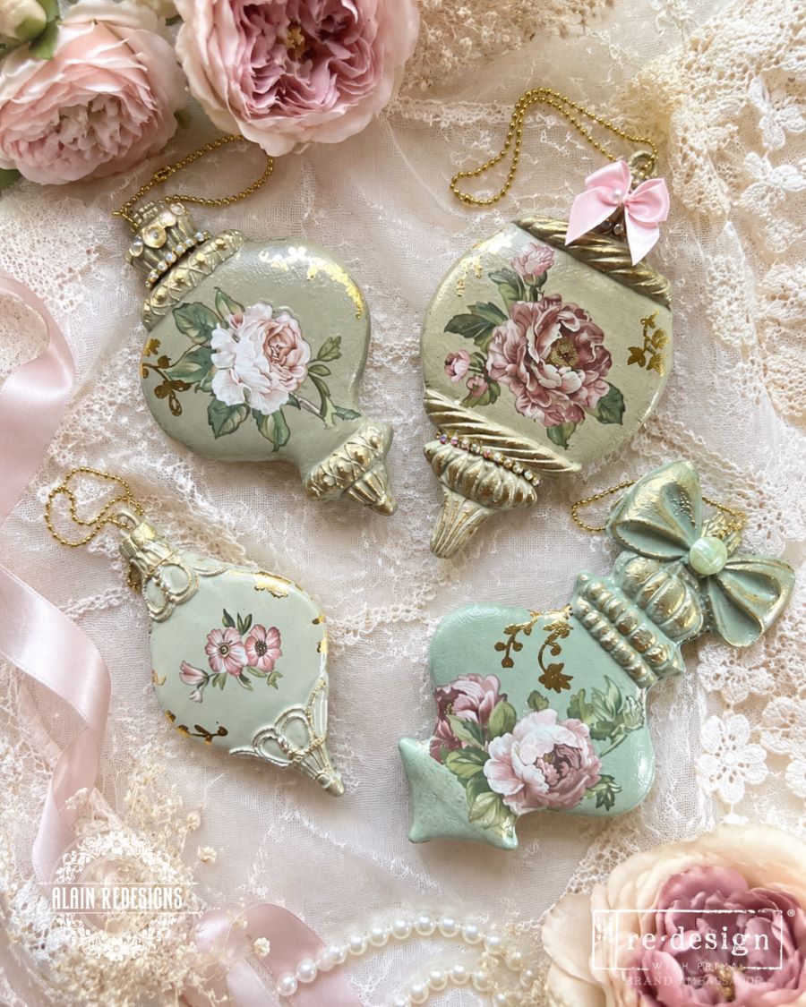 Redesign with Prima - Decor Moulds® - Winter Luxe Blanks