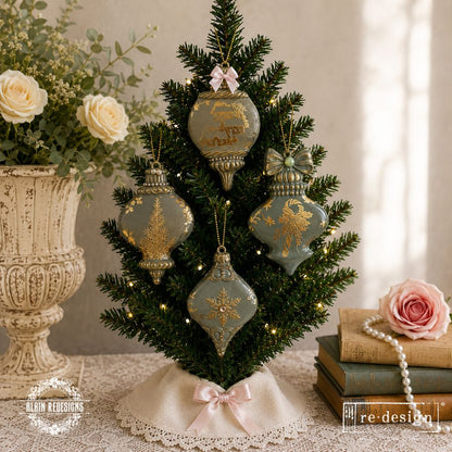 Redesign with Prima - Decor Moulds® - Winter Luxe Blanks
