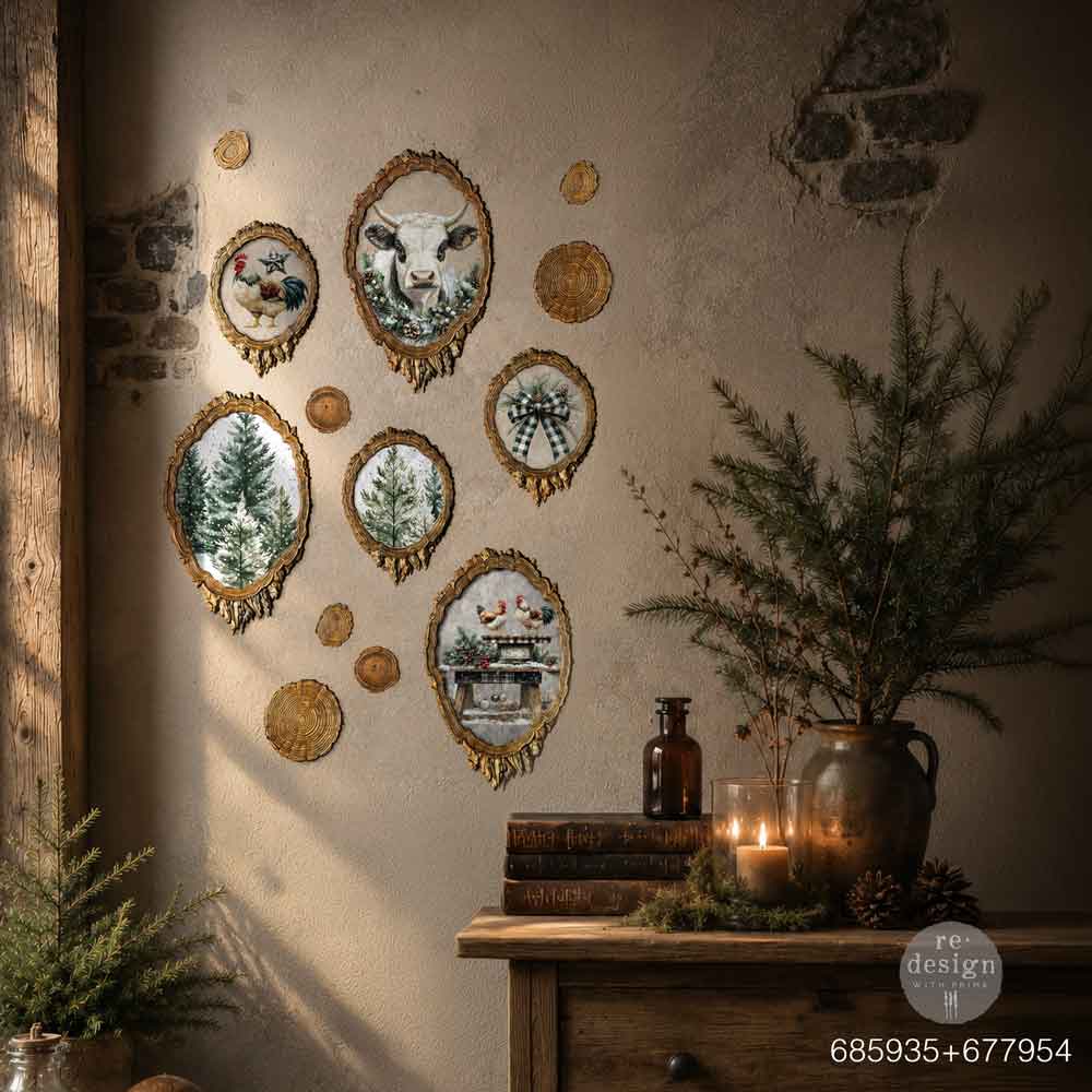 Redesign with Prima - Decor Mould - Evergreen & Embers