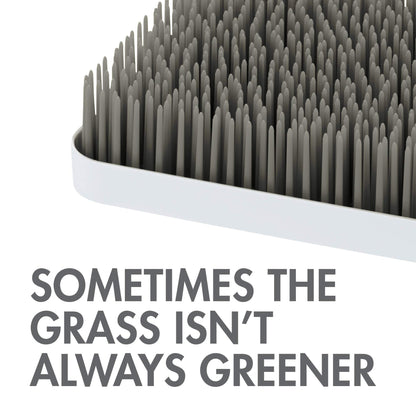 Boon Grass Countertop Drying Rack - Stormy Gray Set 1