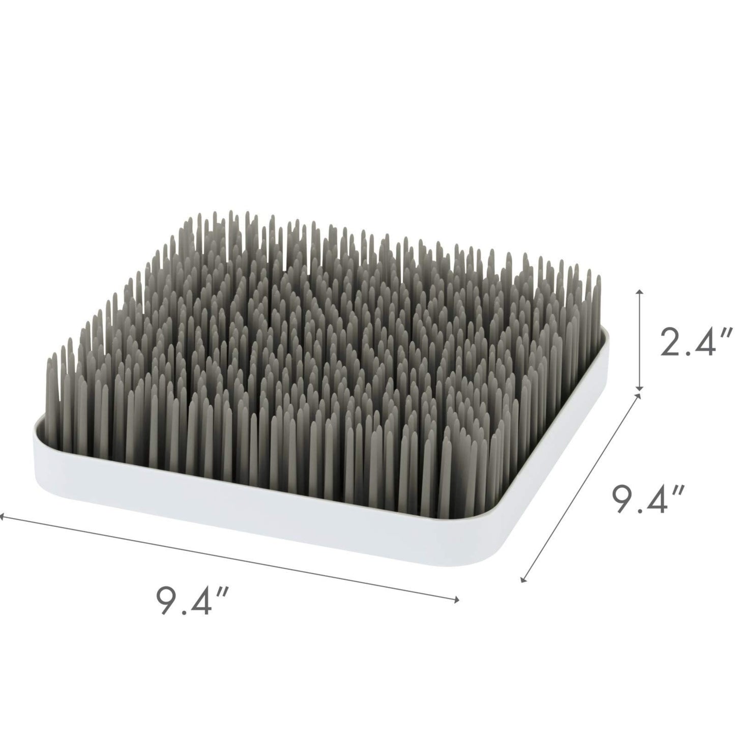 Boon Grass Countertop Drying Rack - Stormy Gray Set 1