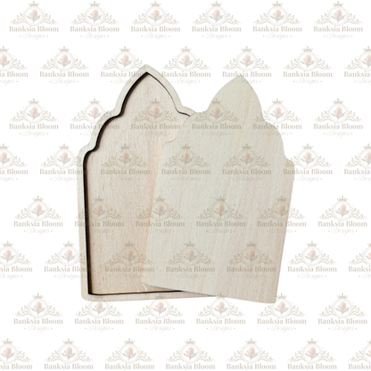 Blank - Les Cloches Backing Frame - 19cm x 12cm