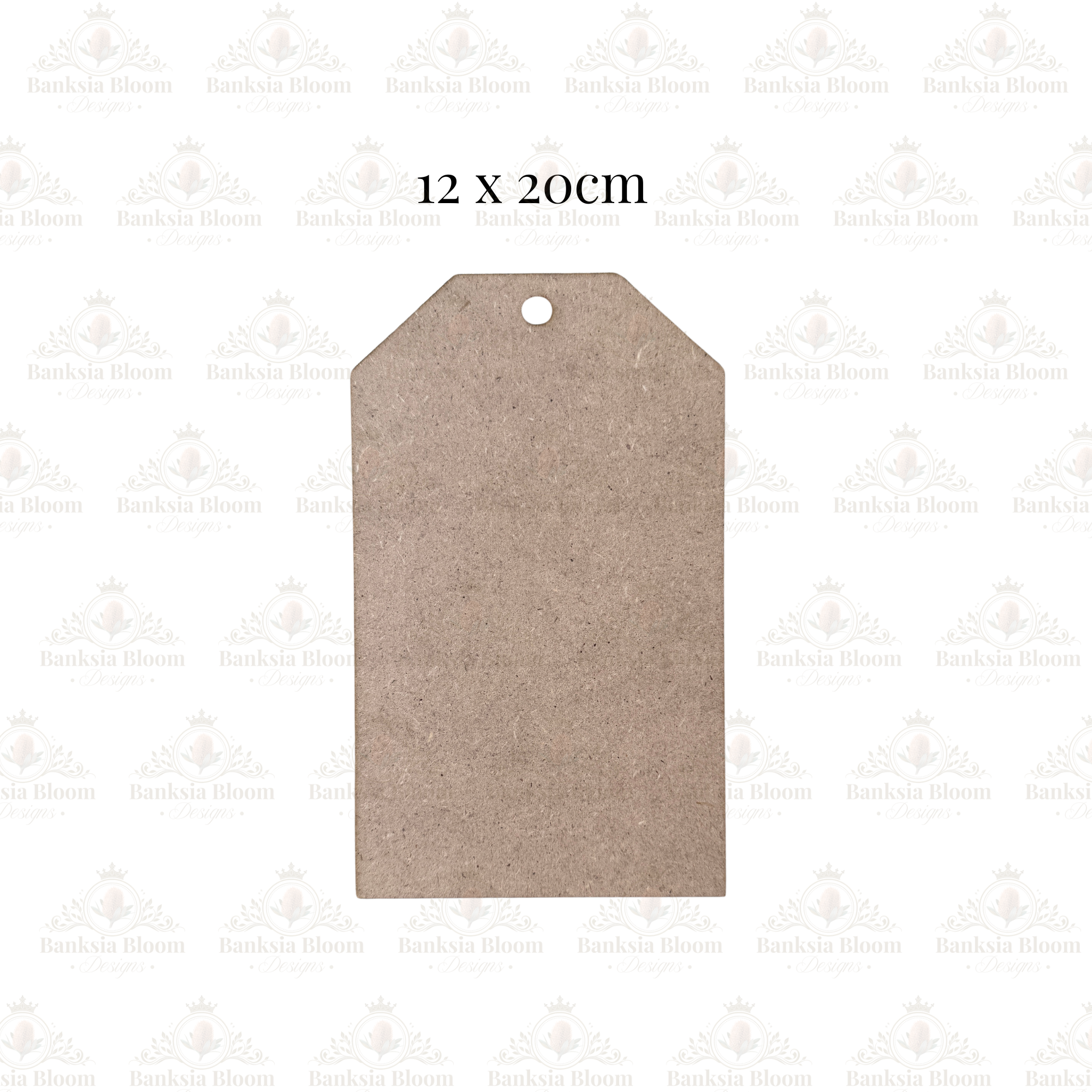 Blank - Classic Tag - X-Large (12 x 20 cm) | Rustic River Home