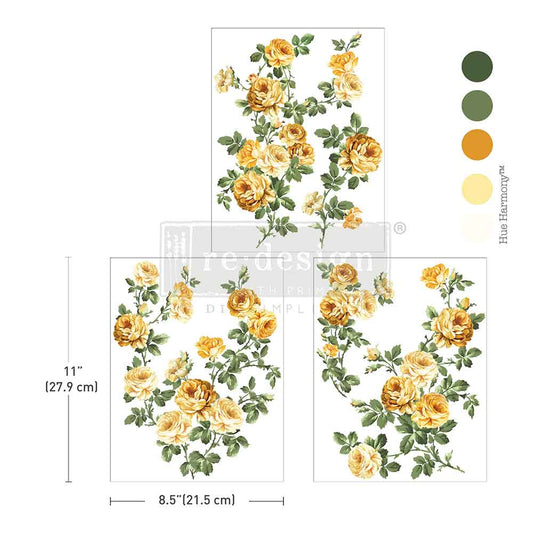 Redesign Decor Transfer - Middy - Bouquet De Provence