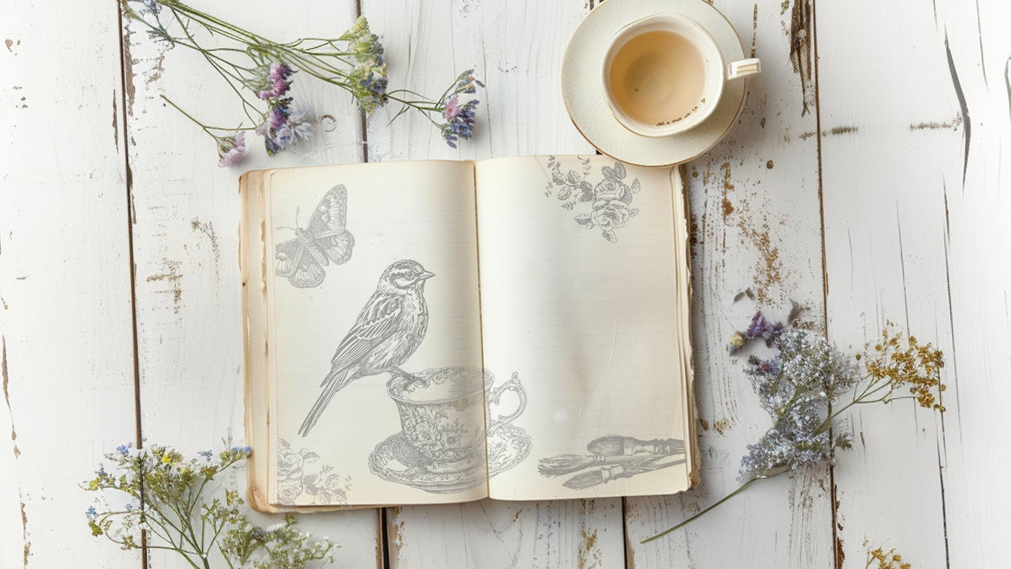 Iron Orchid Designs - Charlotte Decor Stamp