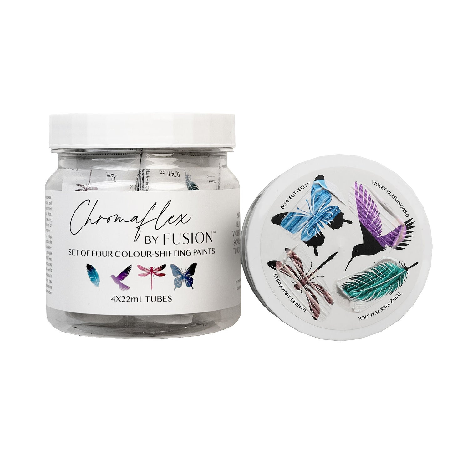 Fusion Chromaflex - Testers (4 x 22ml) - Set of 4 Colours
