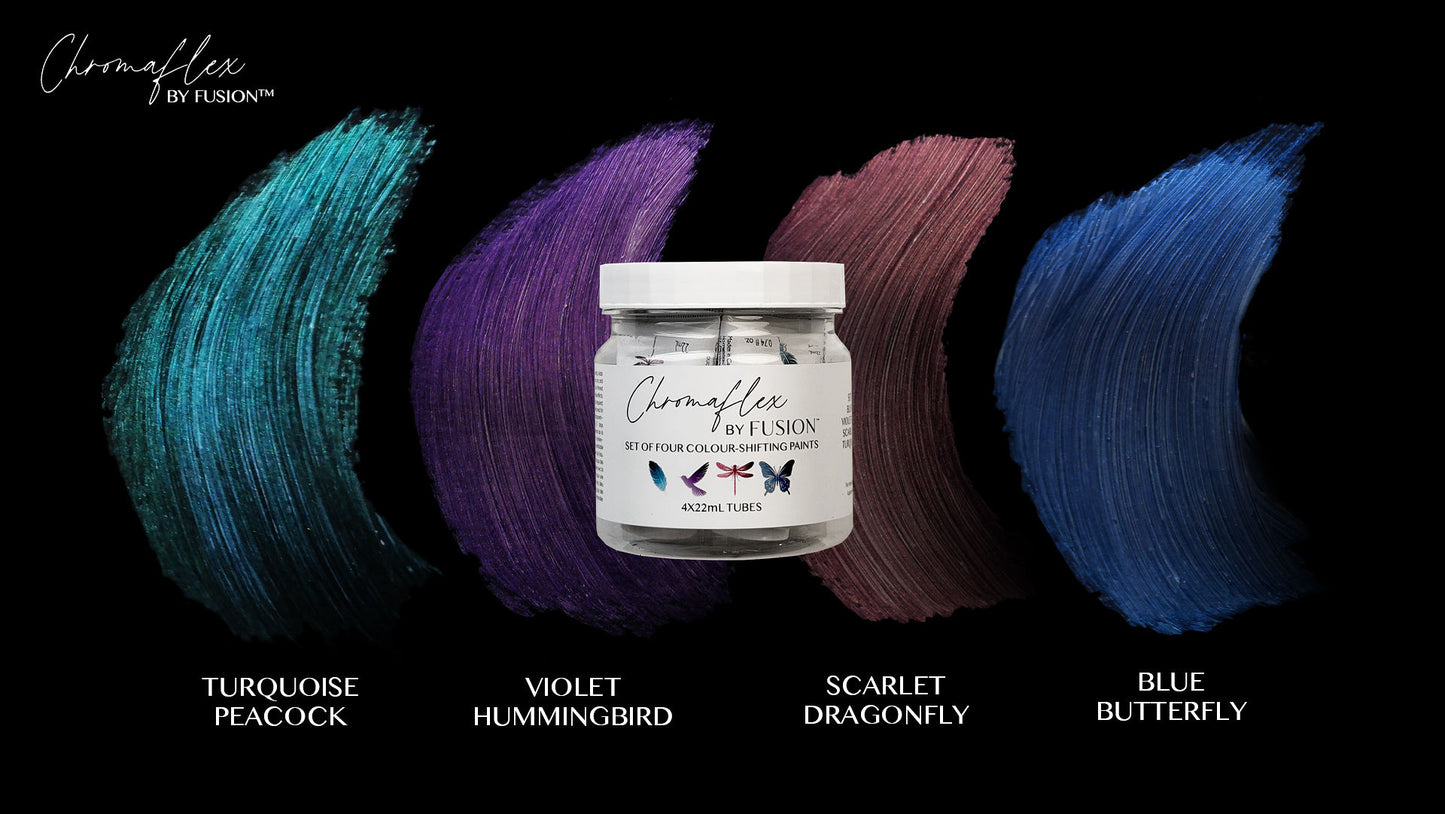Fusion Chromaflex - Testers (4 x 22ml) - Set of 4 Colours