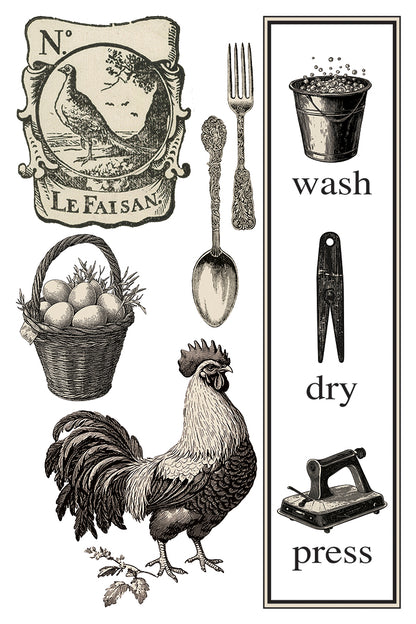 Iron Orchid Designs - Home Sweet Home Decor Transfer Pad