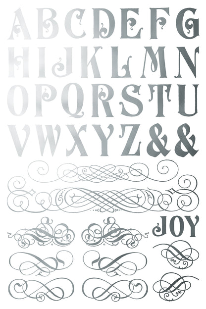 Iron Orchid Designs -  Figgy & Flourish Decor Transfer Pad