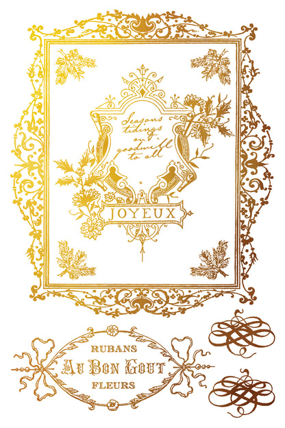 Iron Orchid Designs -  Figgy & Flourish Decor Transfer Pad