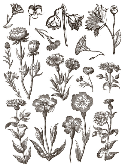 Iron Orchid Designs - Floriography Paint Inlay