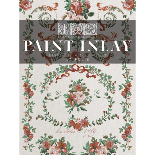 Iron Orchid Designs - La Folie Paint Inlay