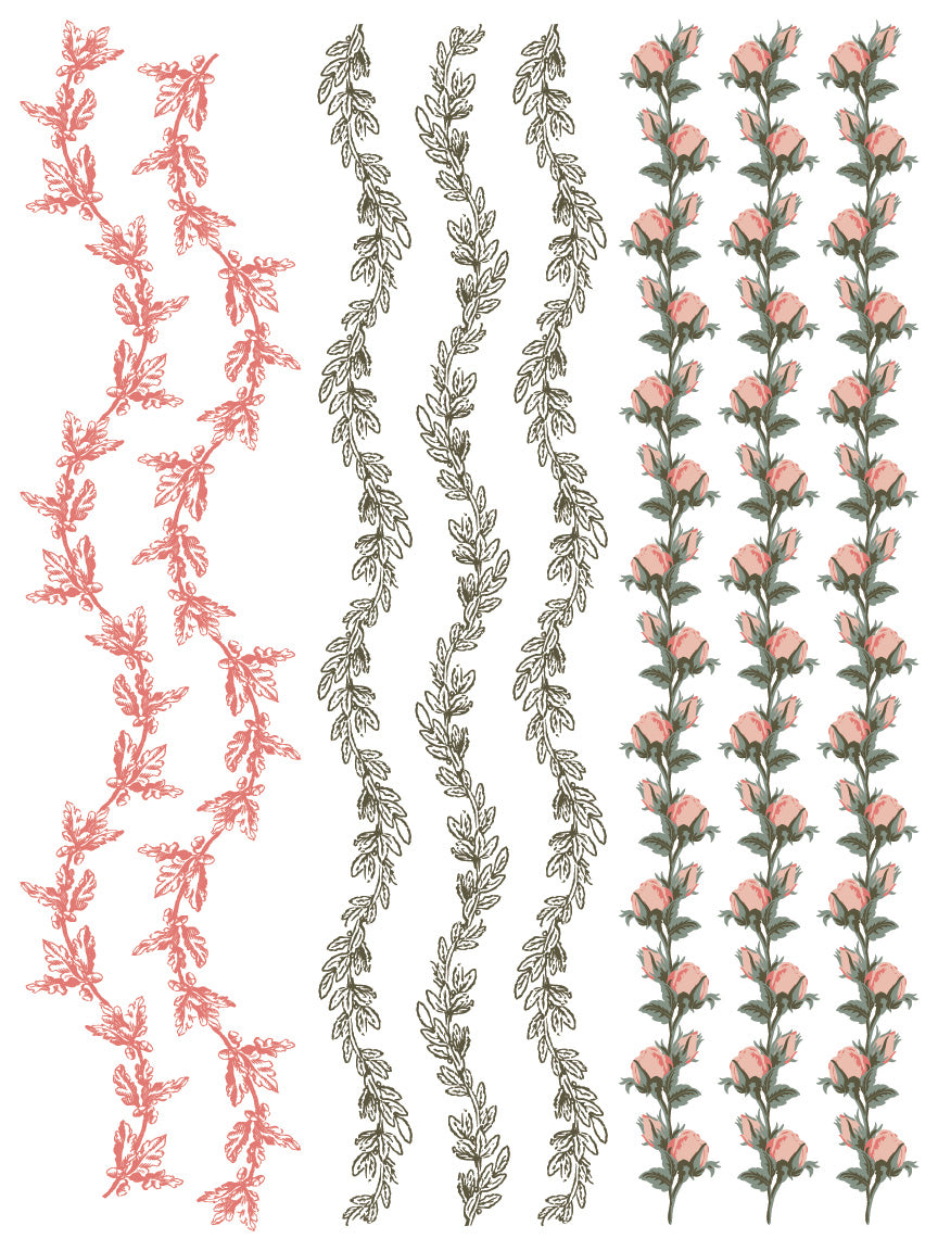 Iron Orchid Designs -Spring Melody Paint Inlay
