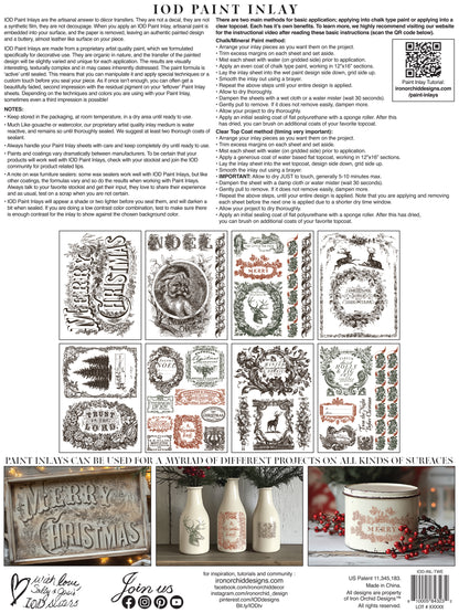 Iron Orchid Designs - Twelfth Night Paint Inlay