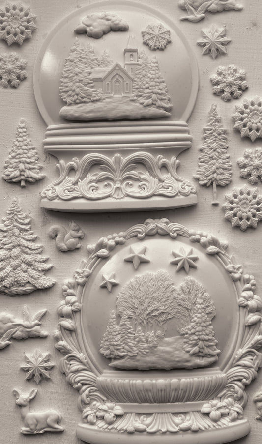 Iron Orchid Designs - Snow Globes Decor Mould