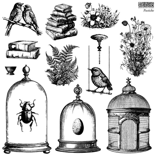 Iron Orchid Designs - Pastiche Decor Stamp