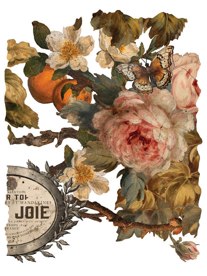 Iron Orchid Designs - Joie Des Roses Decor Transfer Pad