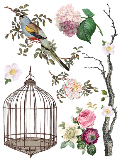 Iron Orchid Designs - Menagerie Decor Transfer Pad
