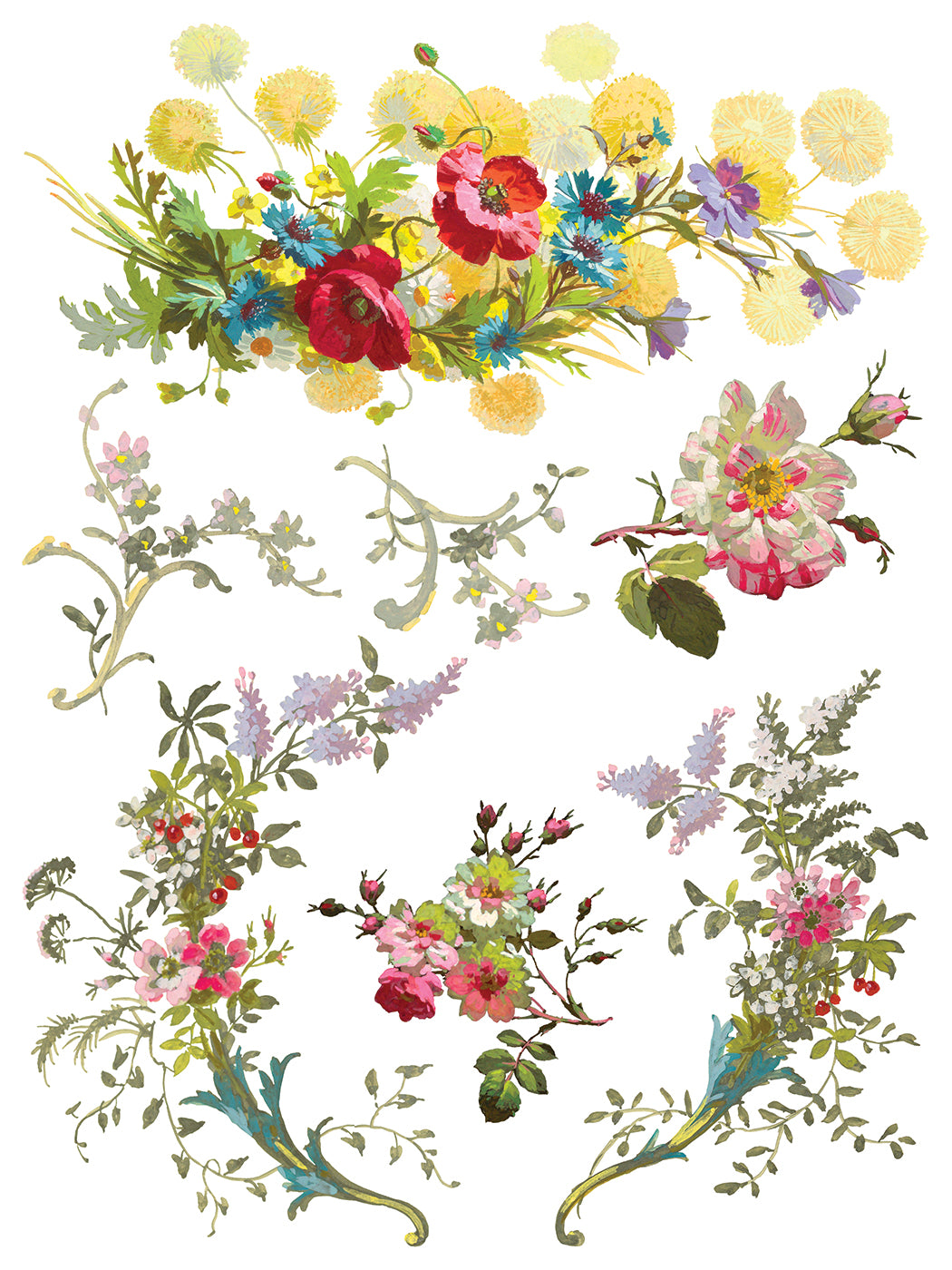 Iron Orchid Designs - Saint Germain Decor Transfer Pad