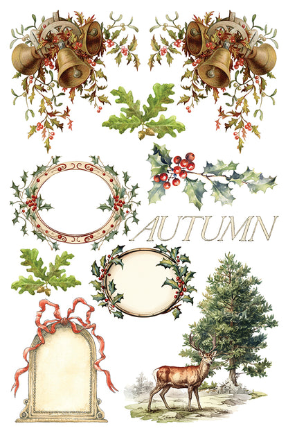 Iron Orchid Designs - Santas Hollow Decor Transfer Pad