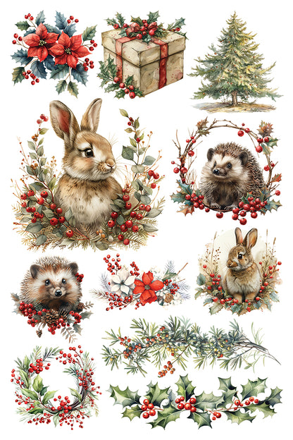 Iron Orchid Designs - Yuletide Decor Transfer Pad