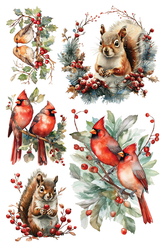 Iron Orchid Designs - Yuletide Decor Transfer Pad