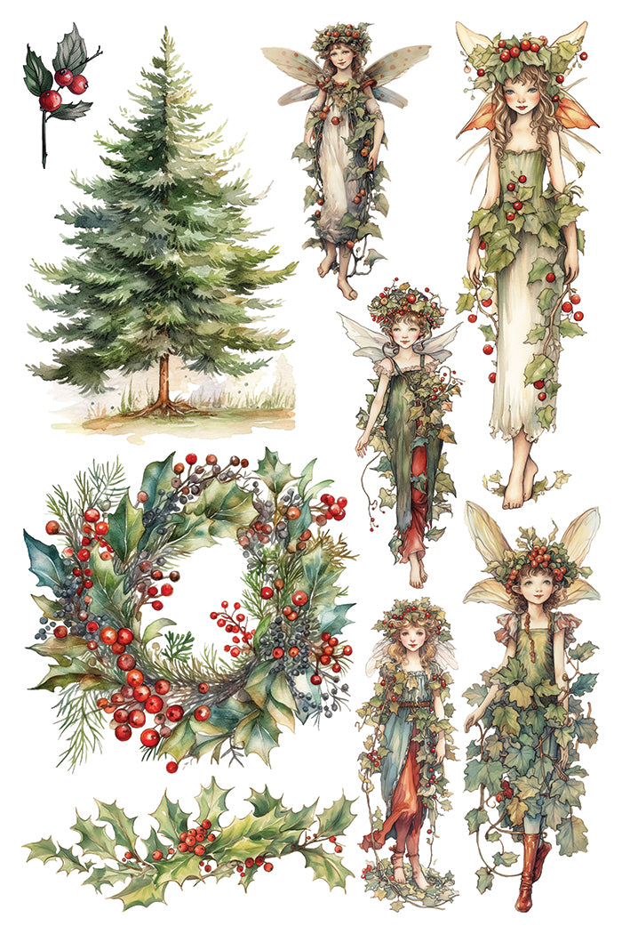 Iron Orchid Designs - Yuletide Decor Transfer Pad