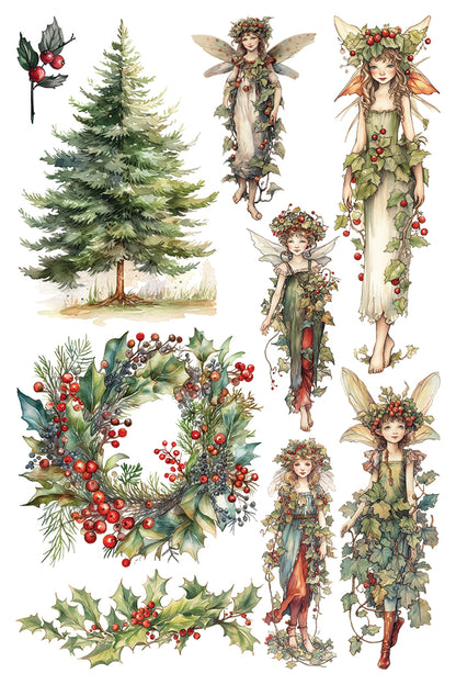 Iron Orchid Designs - Yuletide Decor Transfer Pad