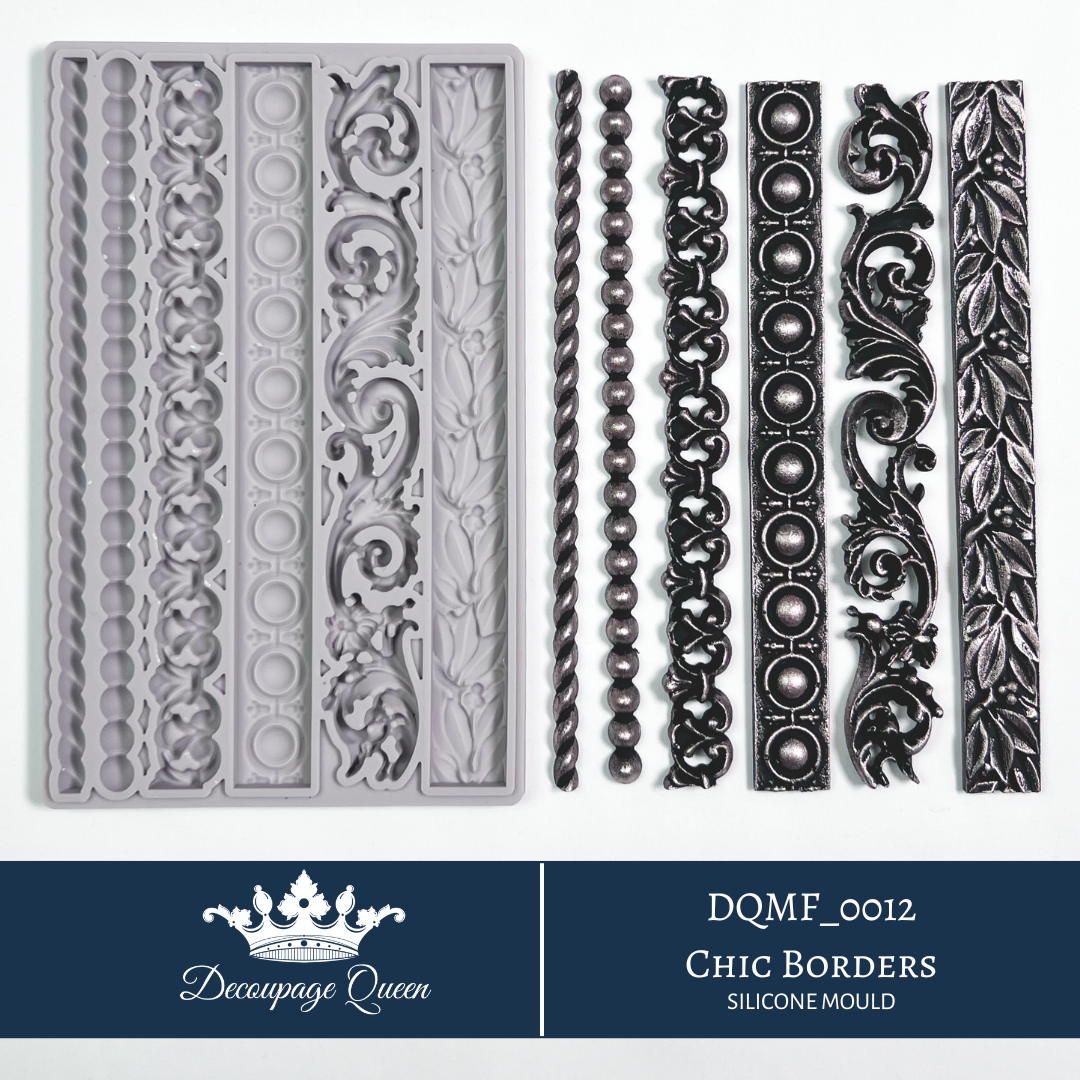 Decoupage Queen - Mould - Chic Borders