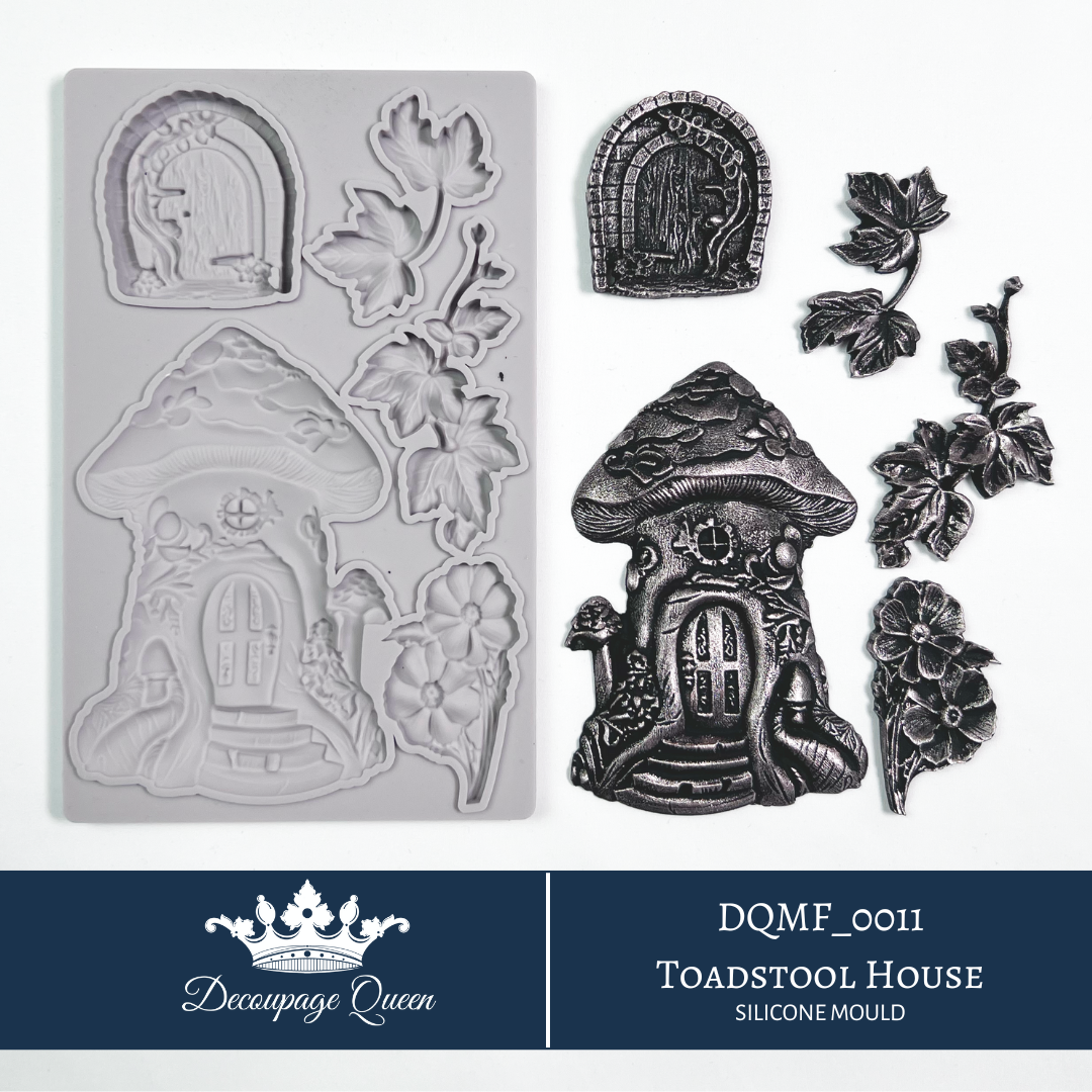 Decoupage Queen - Mould - Toadstool House