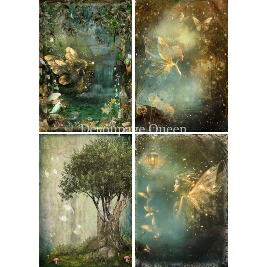 Decoupage Queen - Enchanted Four Pack