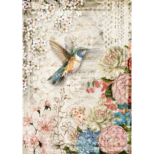 Decoupage Queen - Flowers and Lace