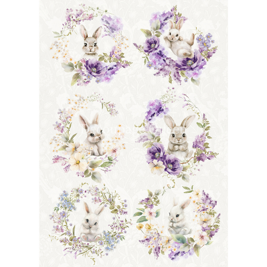 Decoupage Queen - Spring Bunnies