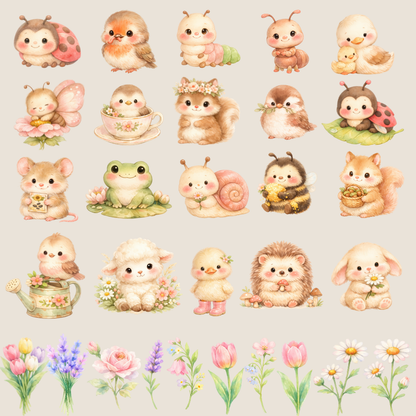 Clipart Pack - Garden Critters