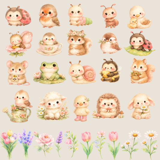 Clipart Pack - Garden Critters