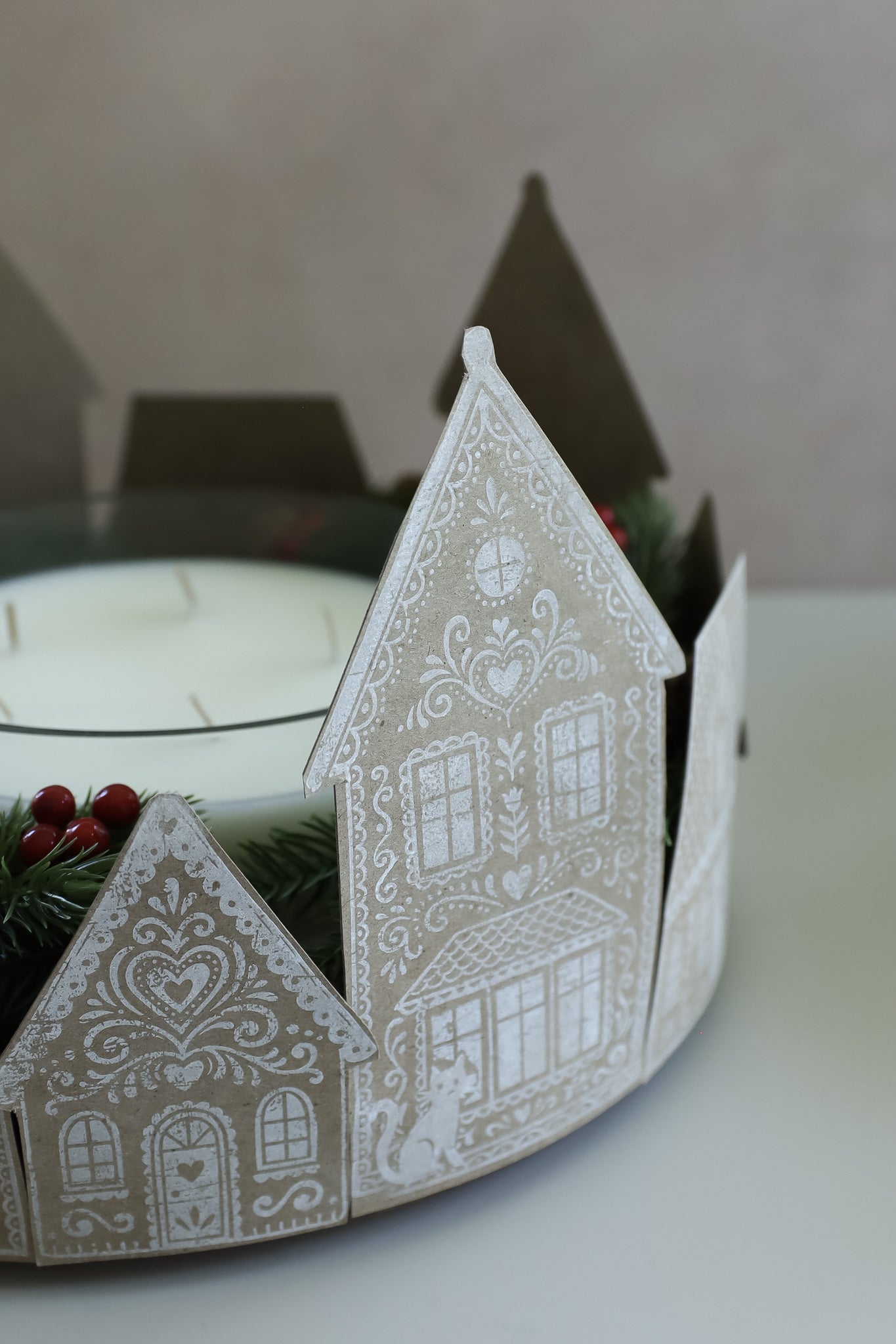 Iron Orchid Designs - Gingerbread Lane Decor Stamp