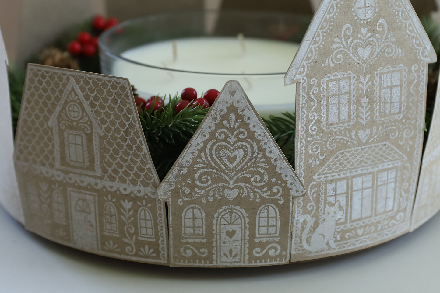 Iron Orchid Designs - Gingerbread Lane Decor Stamp