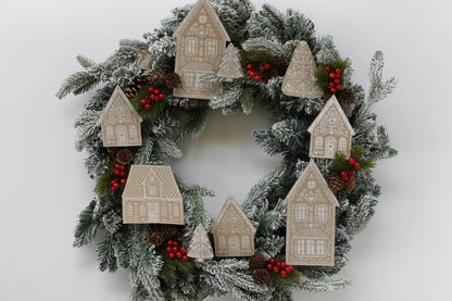 Iron Orchid Designs - Gingerbread Lane Decor Stamp