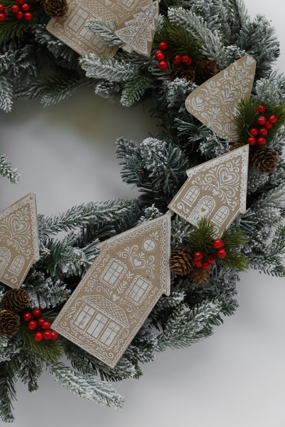 Iron Orchid Designs - Gingerbread Lane Decor Stamp
